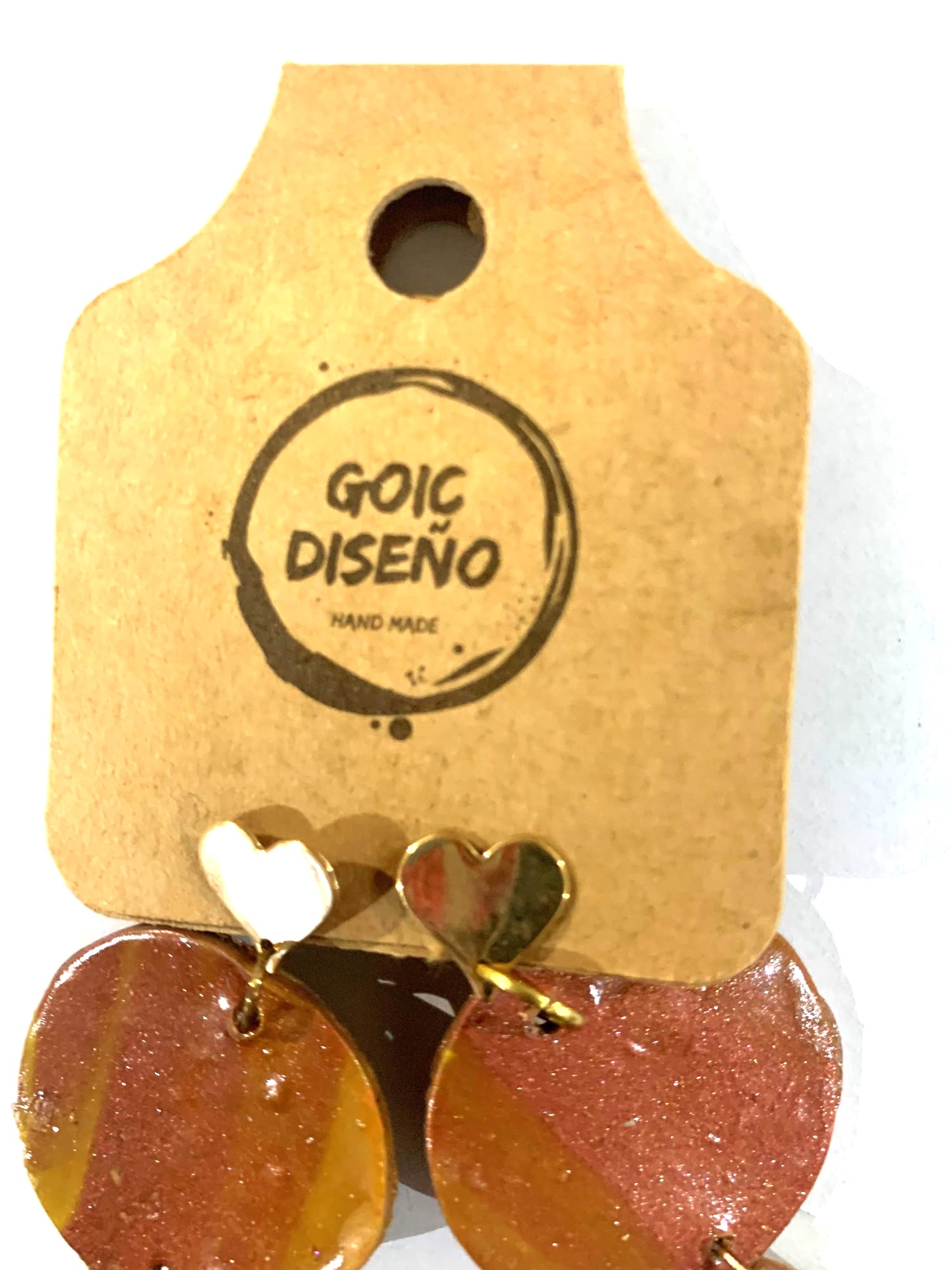AROS GOIC DISEÑOS DE PORCELANA AL HORNO HECHOS A MANO DISEÑO EXCLUSIVO - 2