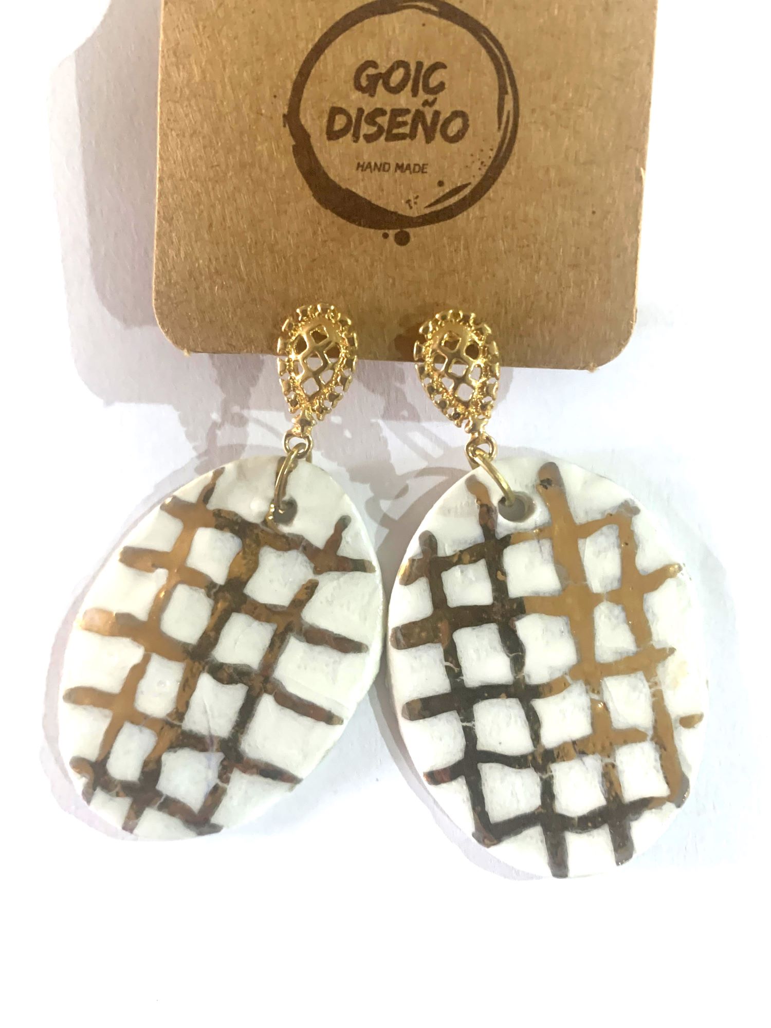 AROS GOIC DISEÑOS DE PORCELANA AL HORNO HECHOS A MANO DISEÑO EXCLUSIVO - 1