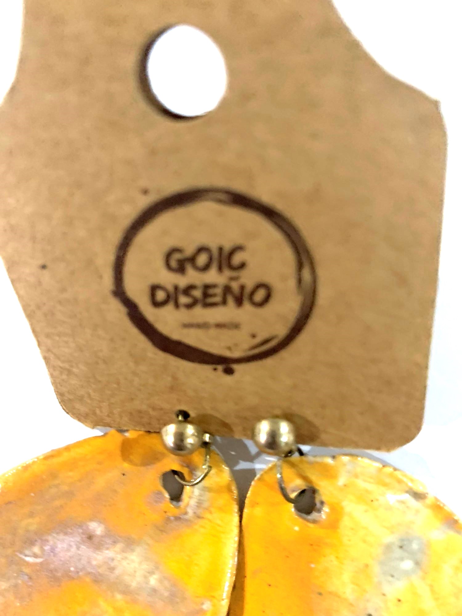 AROS GOIC DISEÑOS DE PORCELANA AL HORNO HECHOS A MANO DISEÑO EXCLUSIVO - 3