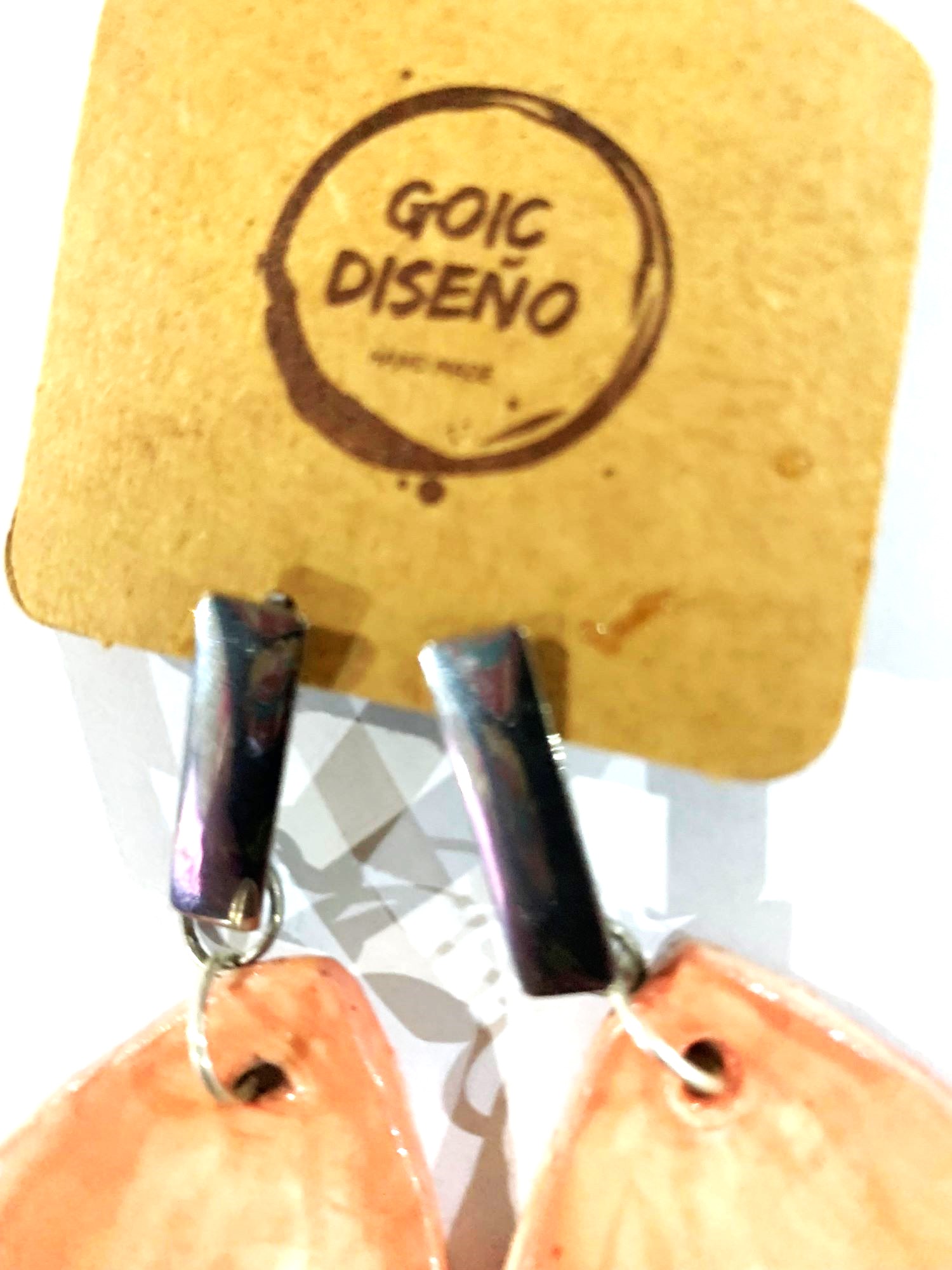 AROS GOIC DISEÑOS DE PORCELANA AL HORNO HECHOS A MANO DISEÑO EXCLUSIVO - 3