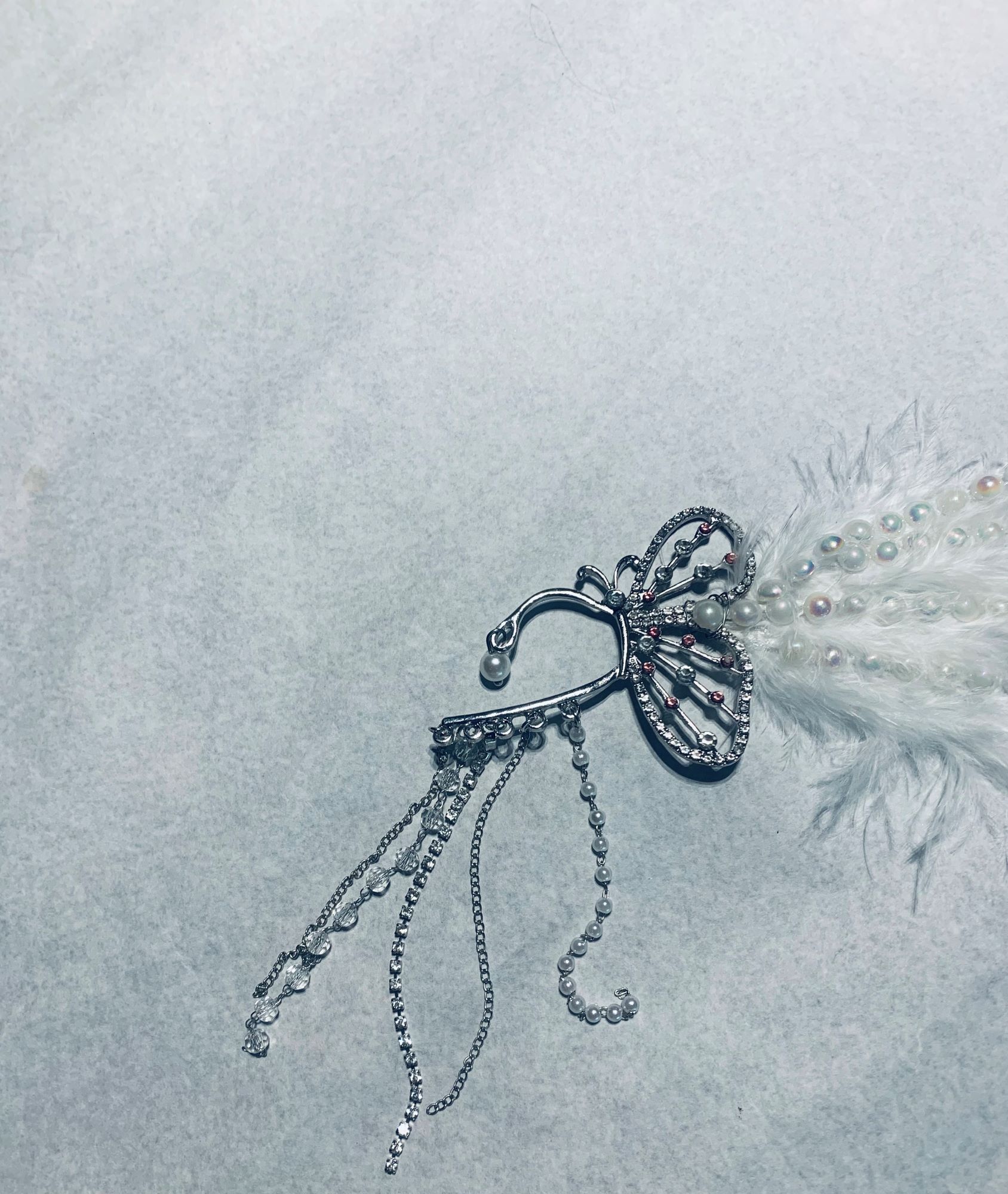 TOCADO DE NOVIA GOIC DISEÑOS HECHO A MANO DISEÑO EXCLUSIVO - 3