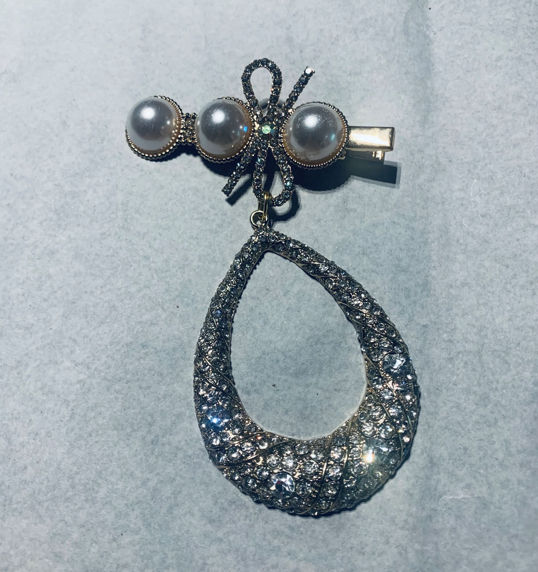 TOCADO DE NOVIA GOIC DISEÑOS HECHO A MANO DISEÑO EXCLUSIVO - 1