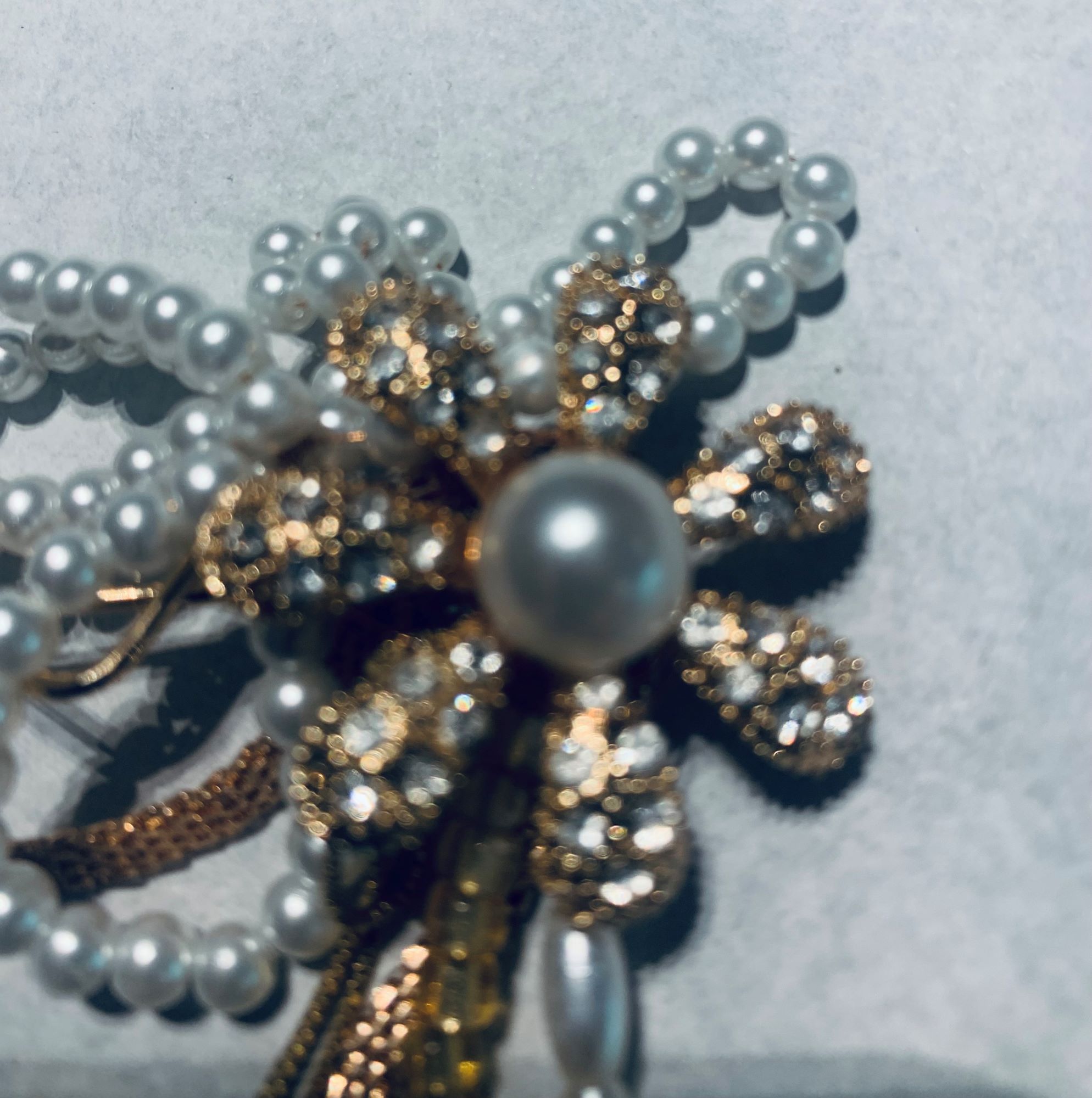 TOCADO DE NOVIA HECHO A MANO DISEÑO EXCLUSIVO - 2