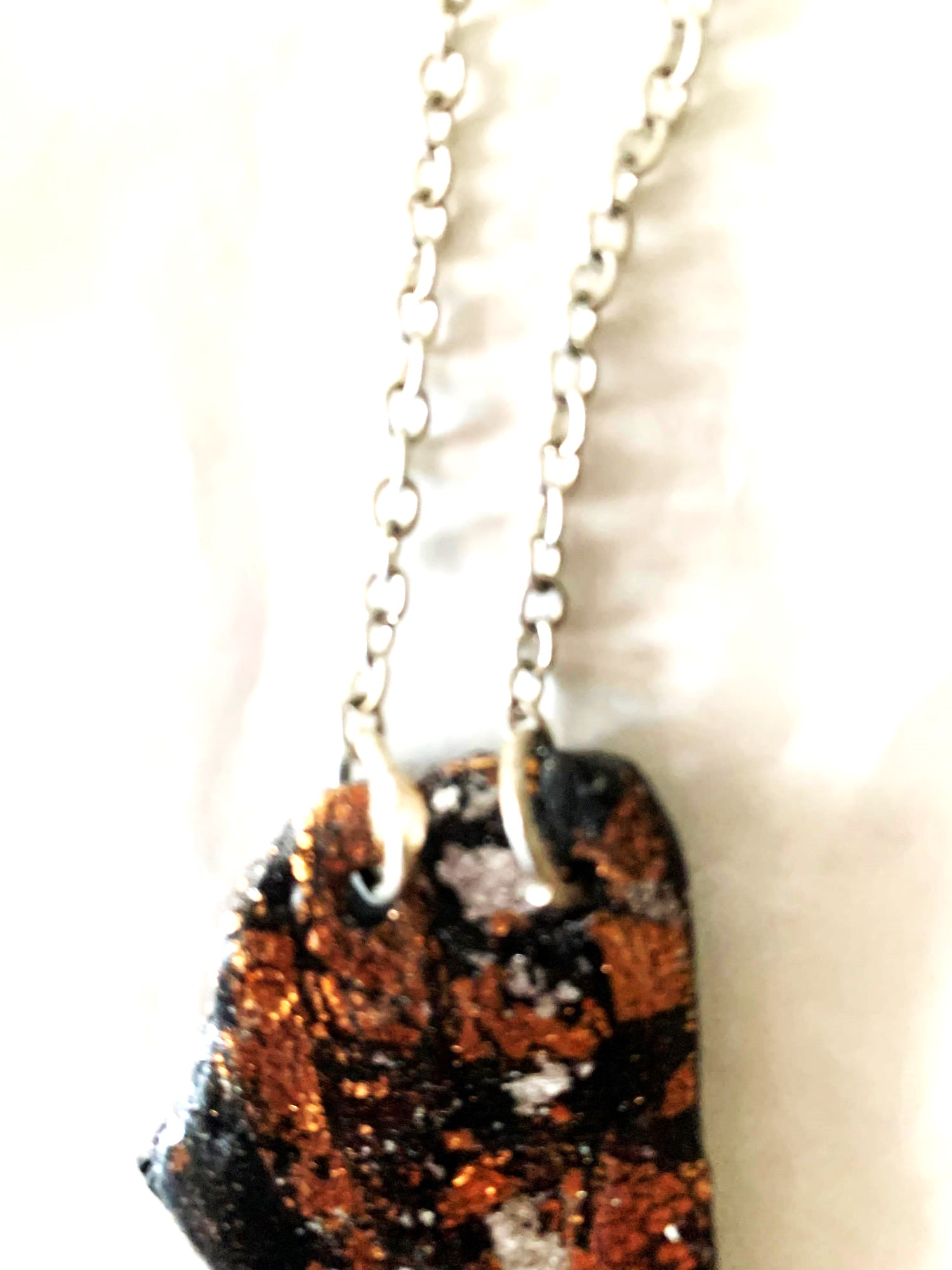 COLLAR DE PORCELANA GOIC DISEÑOS HECHO A MANO DISEÑO EXCLUSIVO - 2