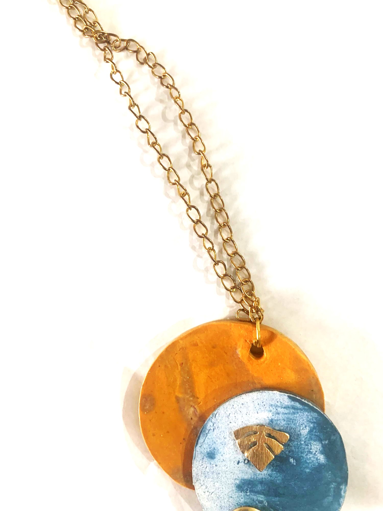 COLLAR DE PORCELANA GOIC DISEÑOS HECHO A MANO DISEÑO EXCLUSIVO - 3