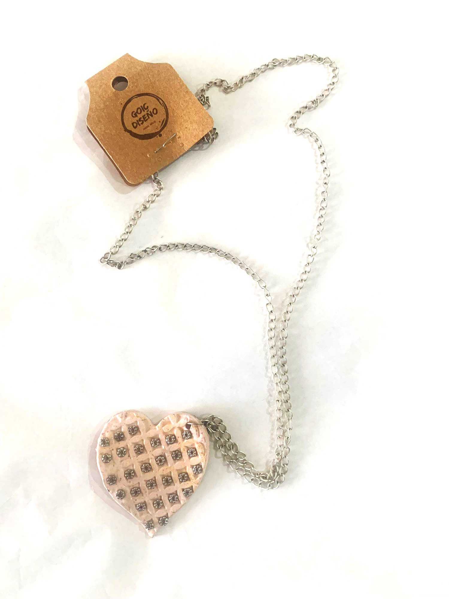 COLLAR DE PORCELANA GOIC DISENOS HECHO A MANO DISENO EXCLUSIVO