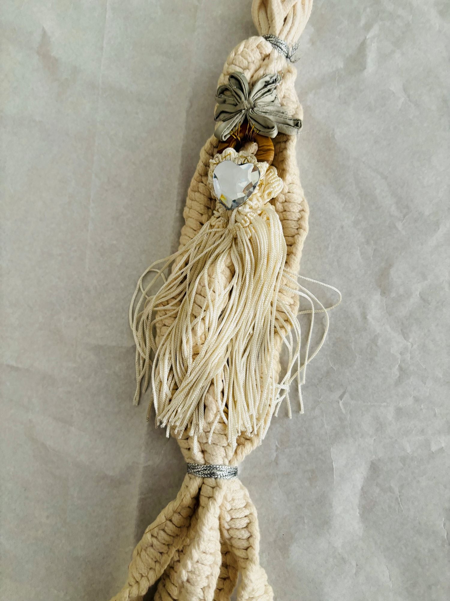 ADORNO DE NAVIDAD HECHO A MANO DISEÑO EXCLUSIVO - 3