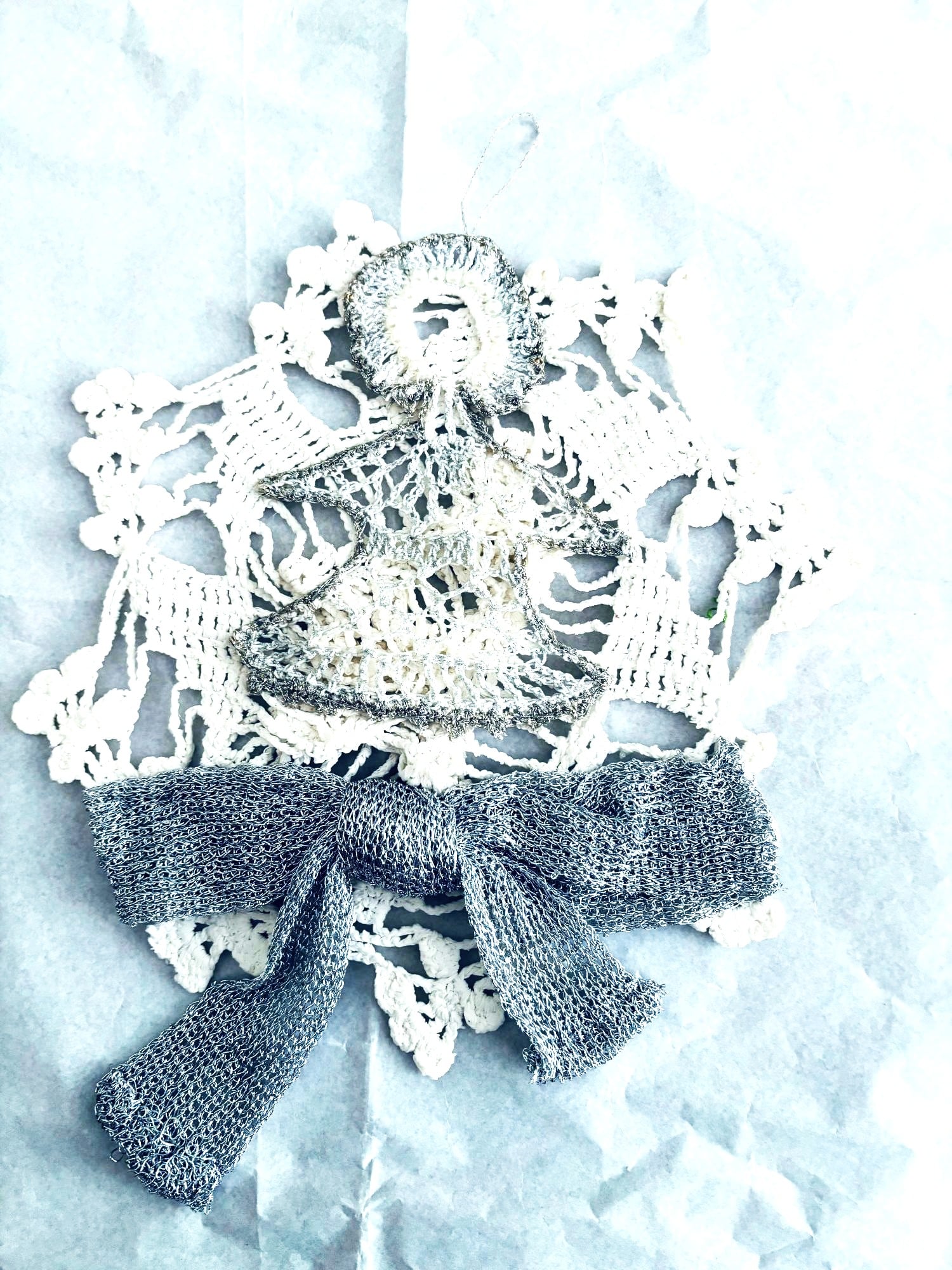 ADORNO NAVIDAD HECHO A MANO - 1