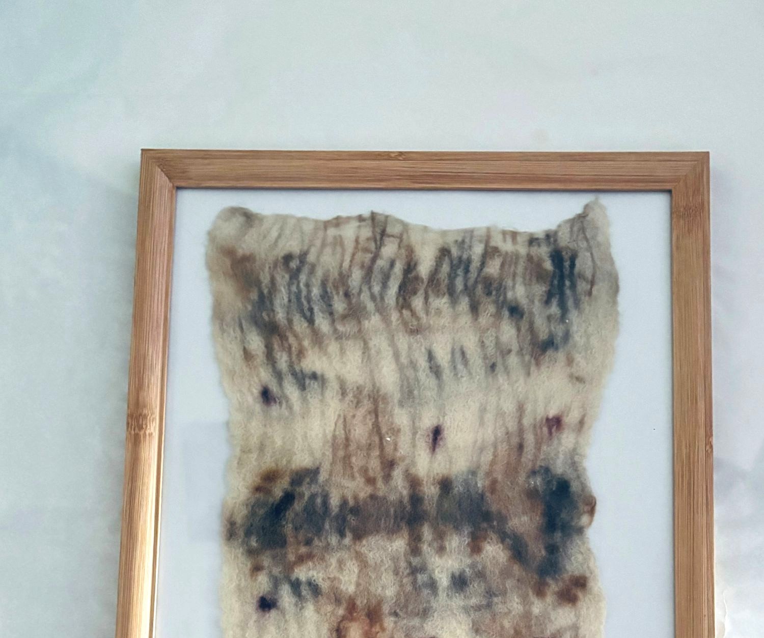 CUADRO DE ECOPRINT HECHO A MANO DISEÑO EXCLUSIVO - 3