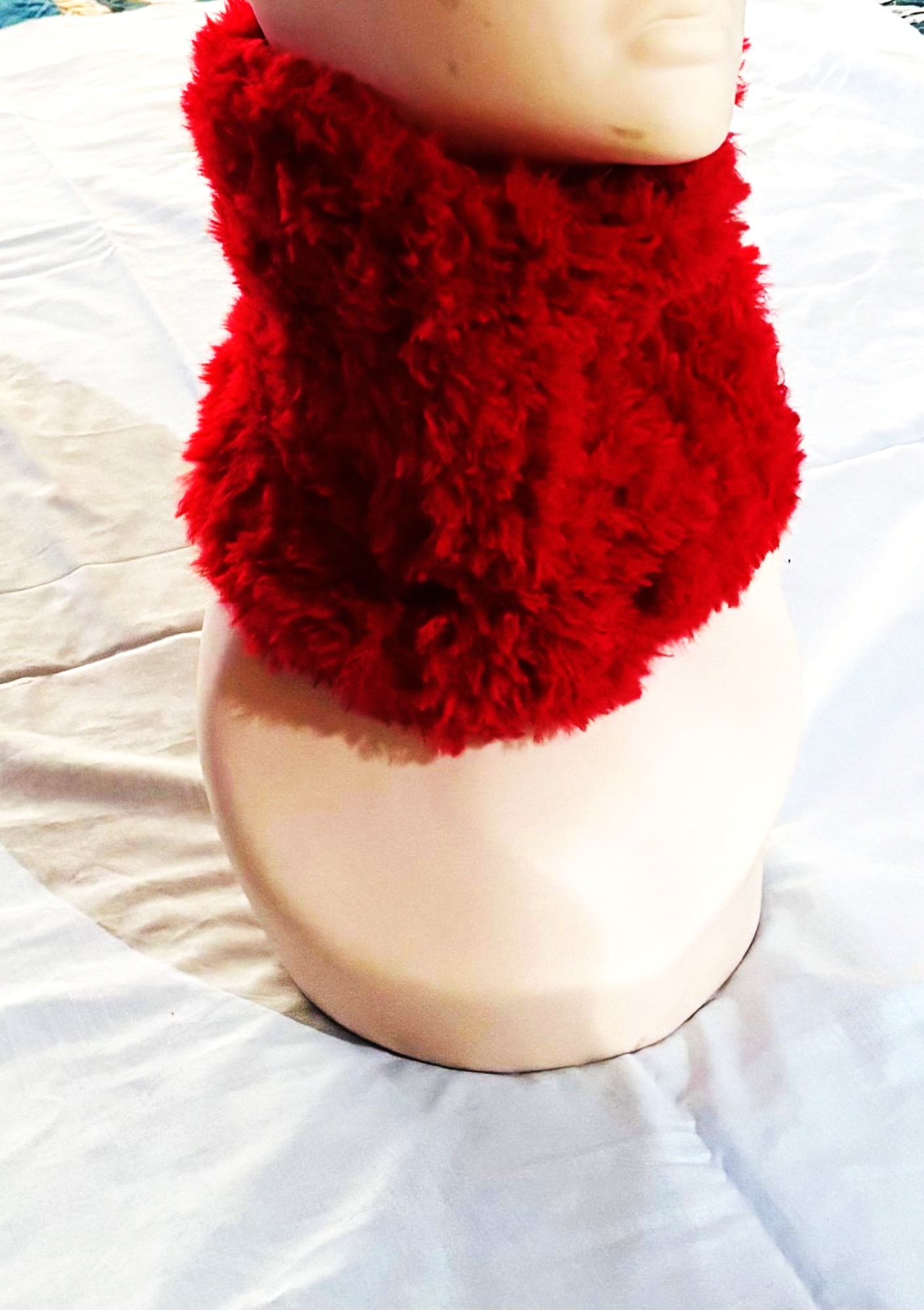 CUELLO DE LANA HECHO A MANO DISEÑO EXCLUSIVO - 1