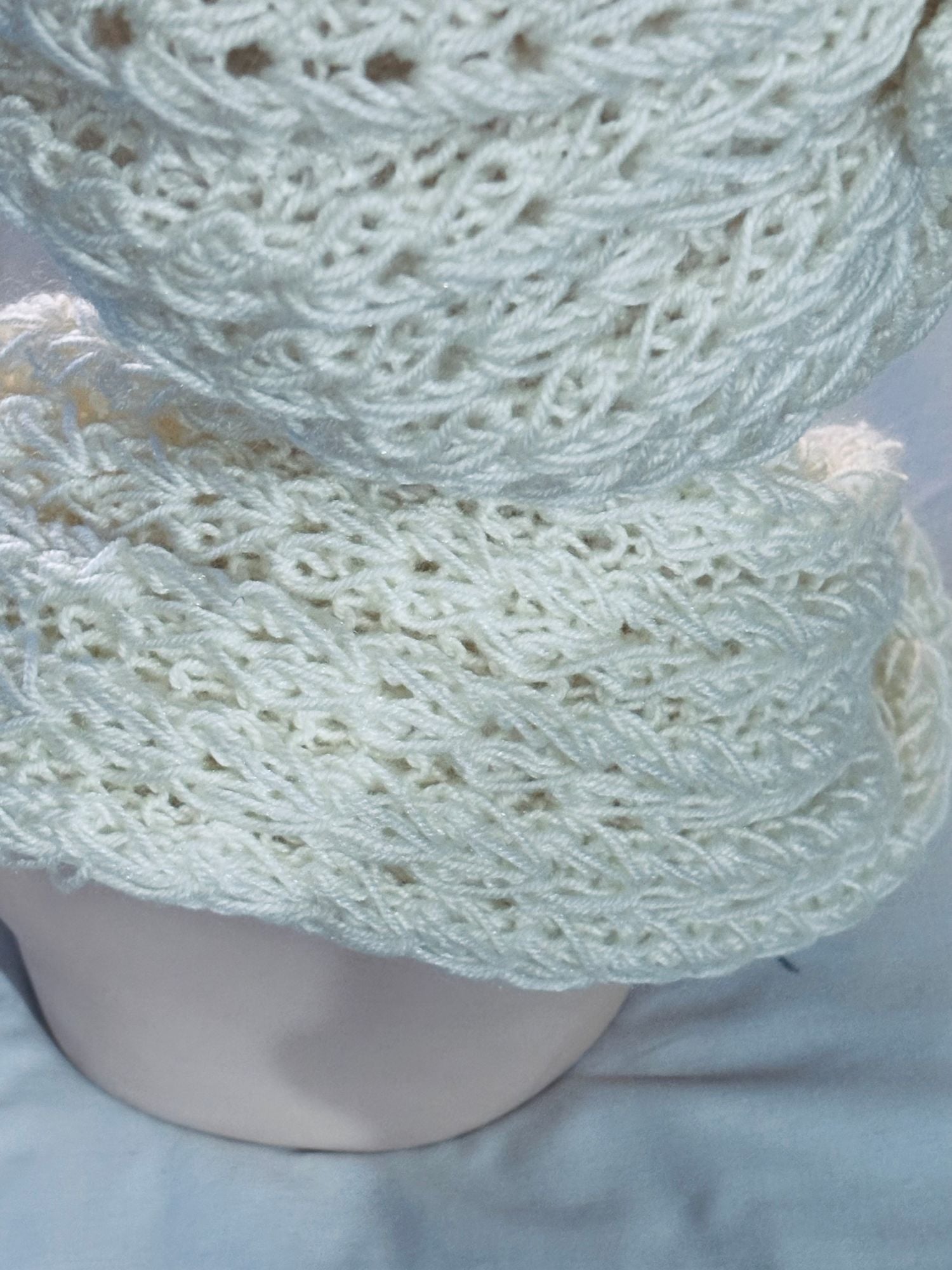 CONJUNTO GORRO Y CUELLO HECHO A MANO DISEÑO EXCLUSIVO - 2