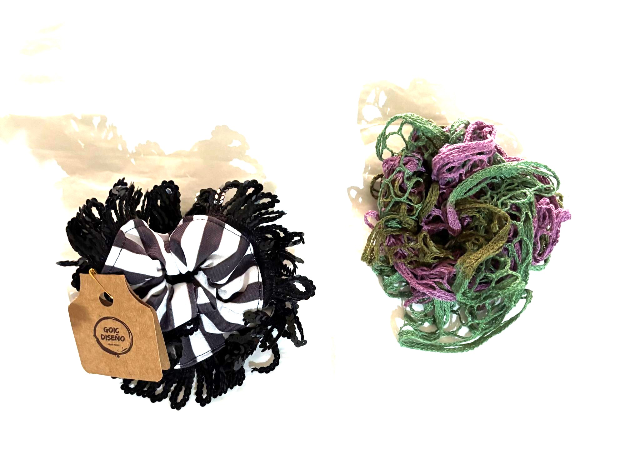 PAR DE COLETTE HECHO A MANO DISEÑO EXCLUSIVO - 1