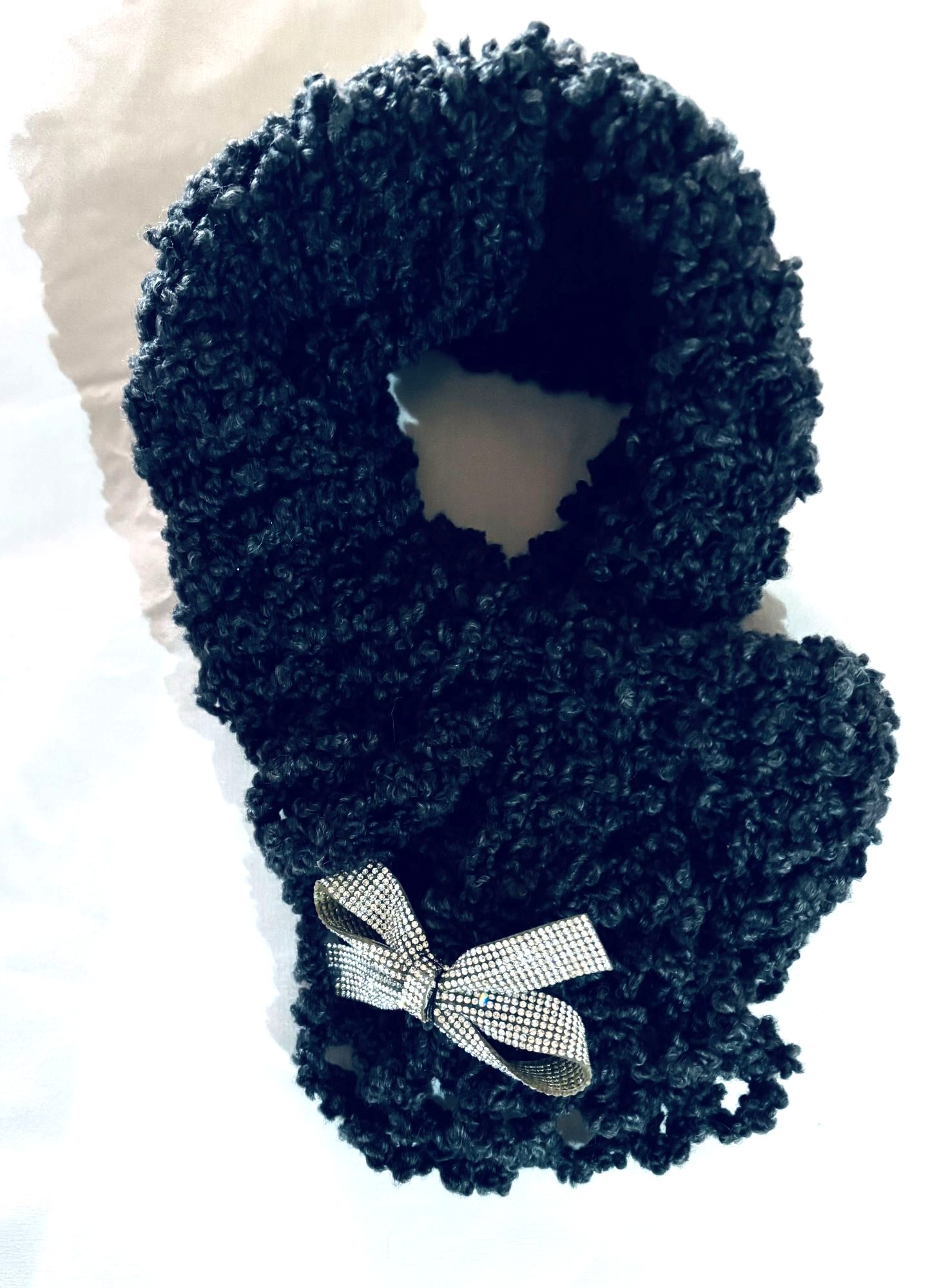 CUELLO DE LANA HECHO A MANO DISEÑO EXCLUSIVO - 1