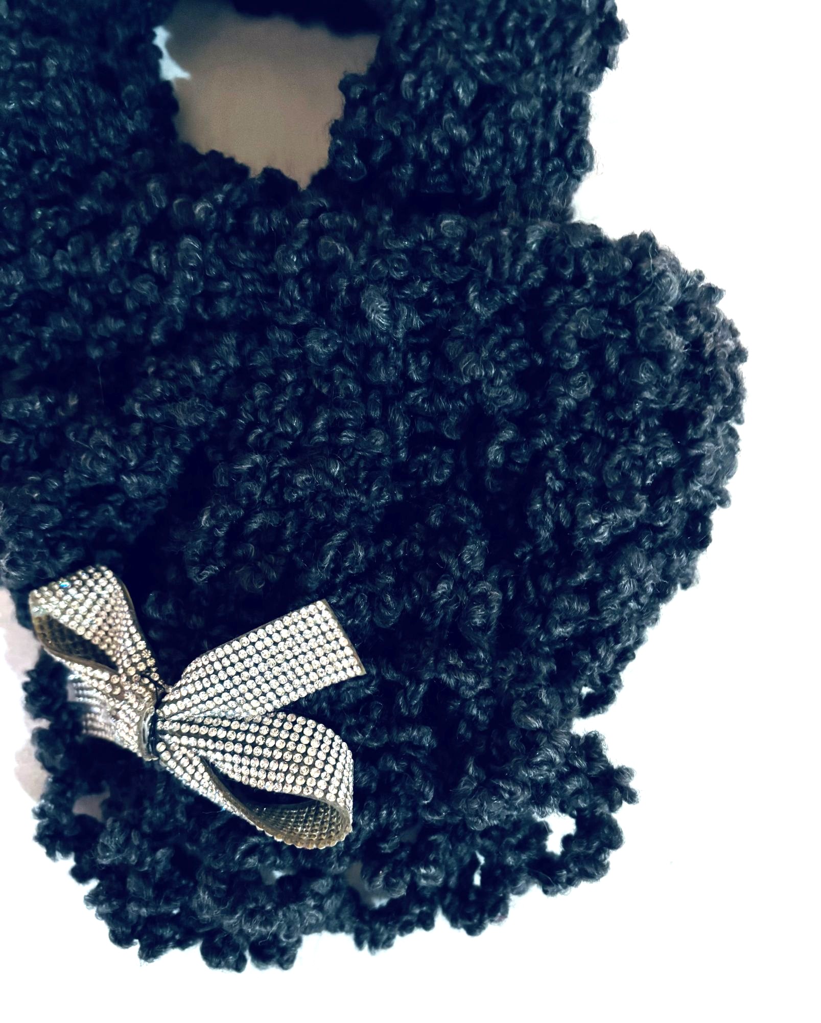CUELLO DE LANA HECHO A MANO DISEÑO EXCLUSIVO - 3