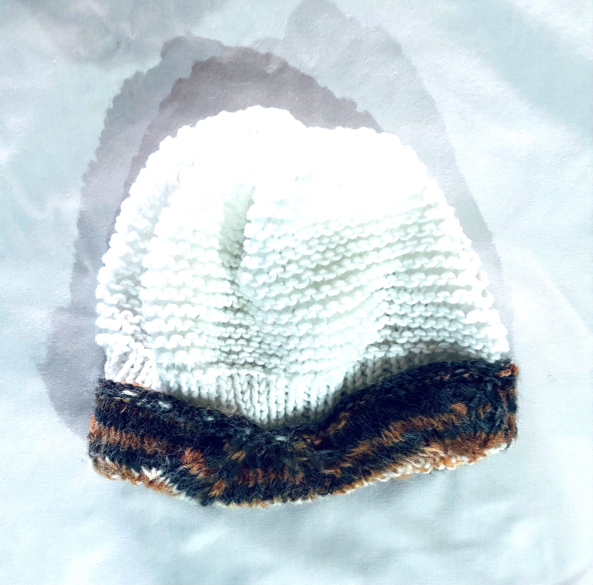 CONJUNTO GORRO Y CUELLO HECHO A MANO DISEÑO EXCLUSIVO - 2