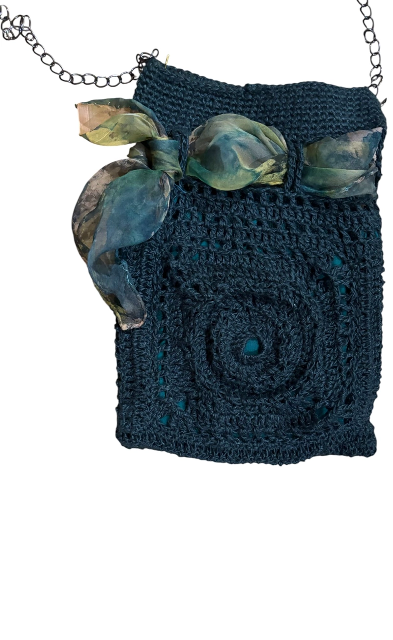 CARTERA HECHA A MANO DISEÑO EXCLUSIVO - 3