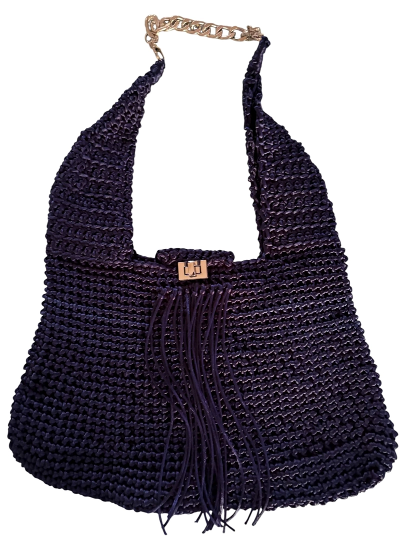 CARTERA HECHA A MANO DISEÑO EXCLUSIVO - 1