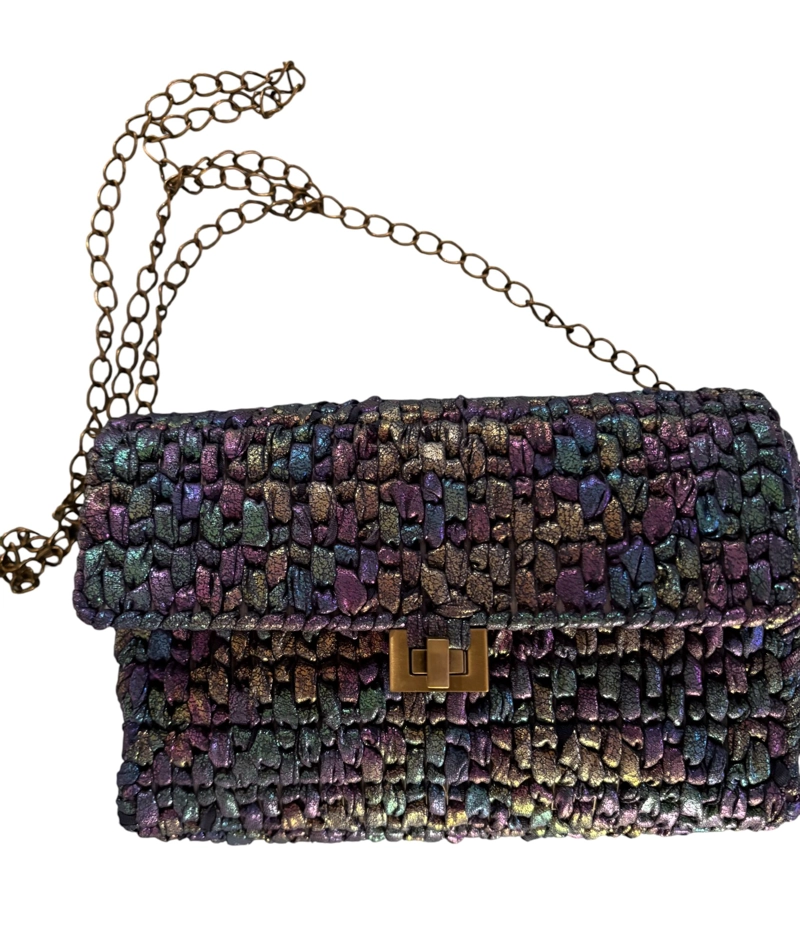 CARTERA HECHA A MANO DISEÑO EXCLUSIVO - 3