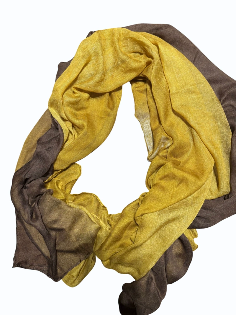 PAÑUELO VISCOSA TEÑIDO A MANO - 1