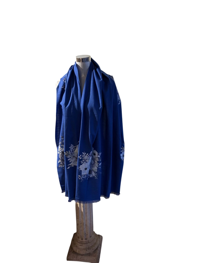 CHAL DE LANILLA HECHO A ANO DISEÑO EXCLUSIVO - 1