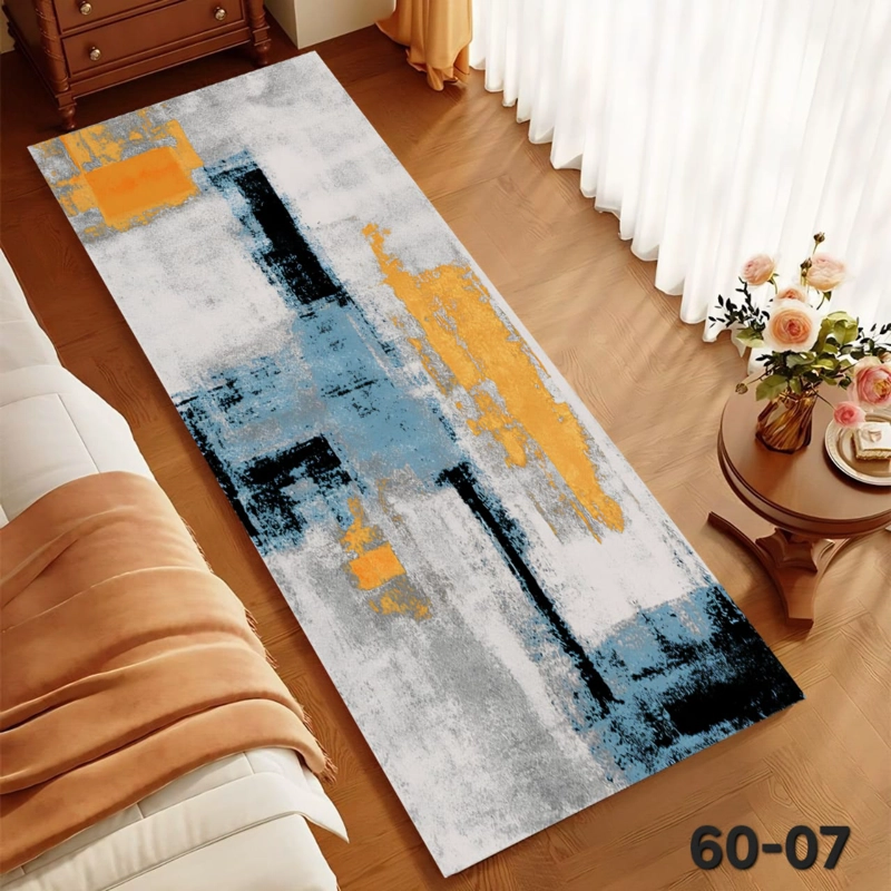 ALFOMBRA PASILLO 3D UNISEX GENE RICO ANTIDESLIZANTE BAJADA DE CAMA 60X180 CM - 1