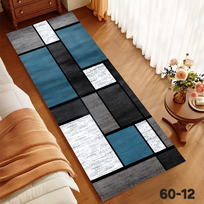 ALFOMBRA PASILLO 3D UNISEX GENE RICO ANTIDESLIZANTE BAJADA DE CAMA 60X180 CM - 1