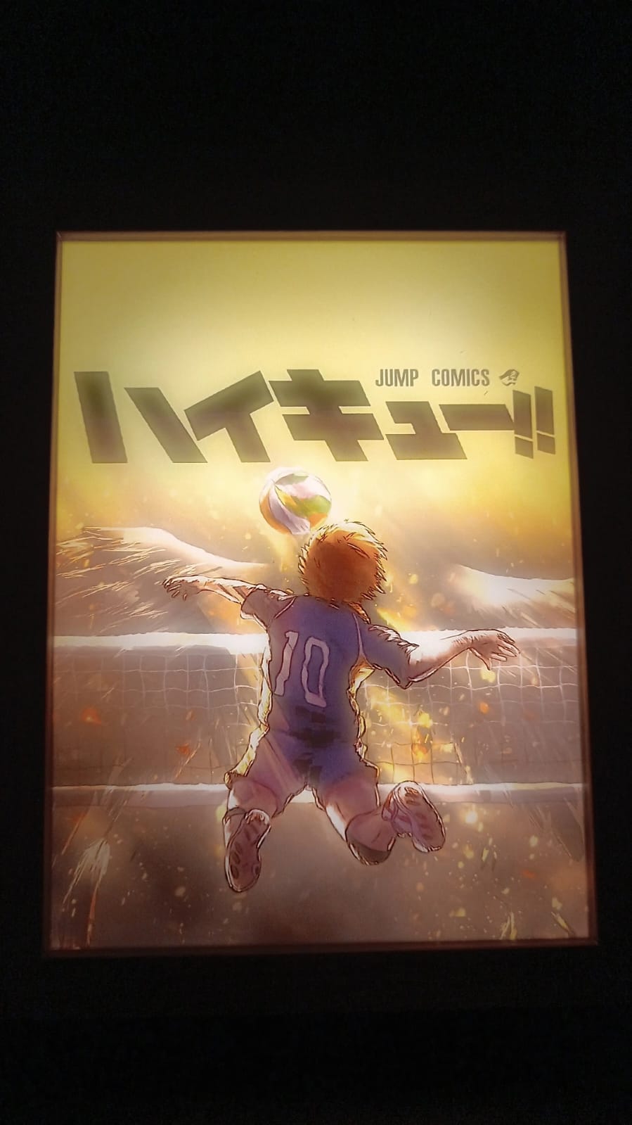 CUADRO LED DE HAIKYUU 23X18CM - 4