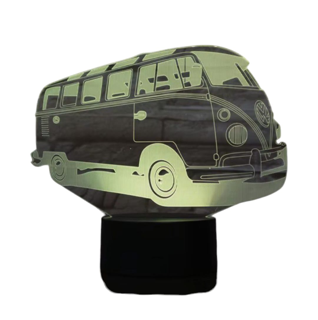 LAMPARA ILUSION 3D COMBI DE 7 COLORES - 3