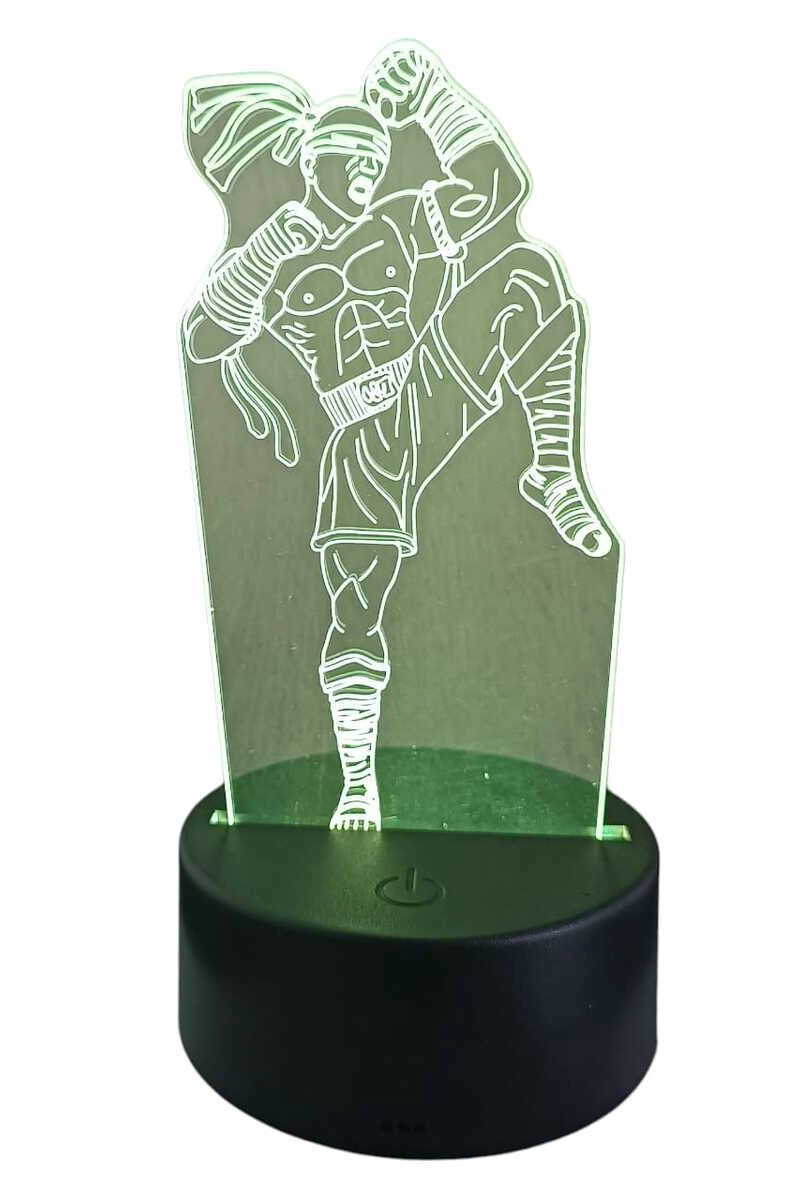 LAMPARA ILUSION 3D LEAGUE OF LEGENDS DE 7 COLORES - 3