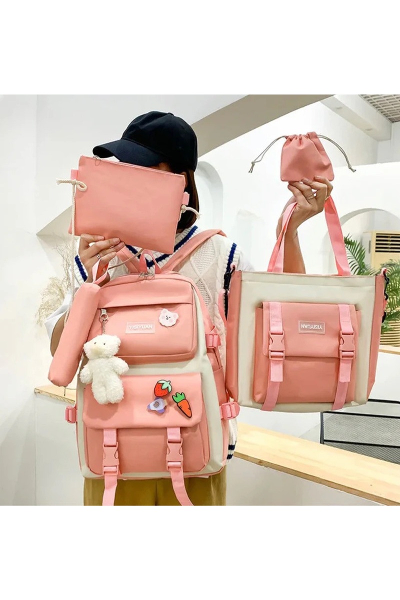 CONJUNTO DE 5 PIEZAS DE MOCHILAS - 6