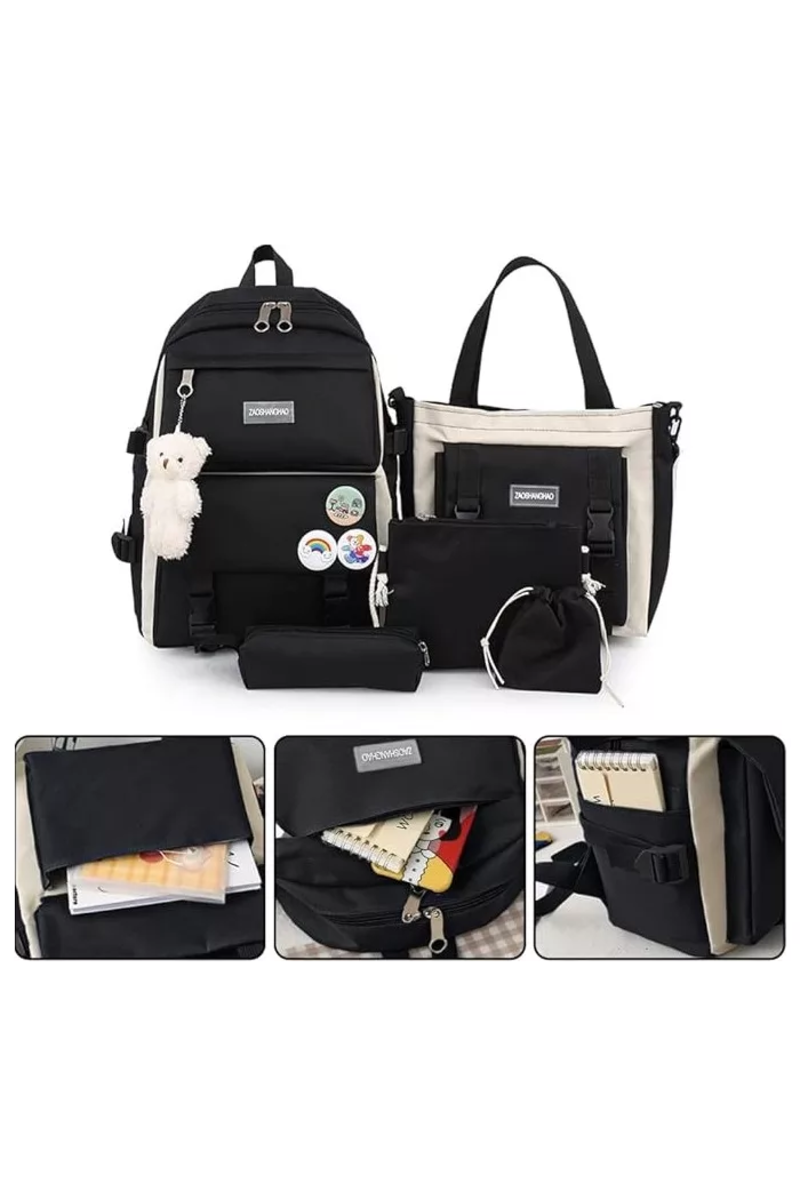 CONJUNTO DE 5 PIEZAS DE MOCHILAS - 7