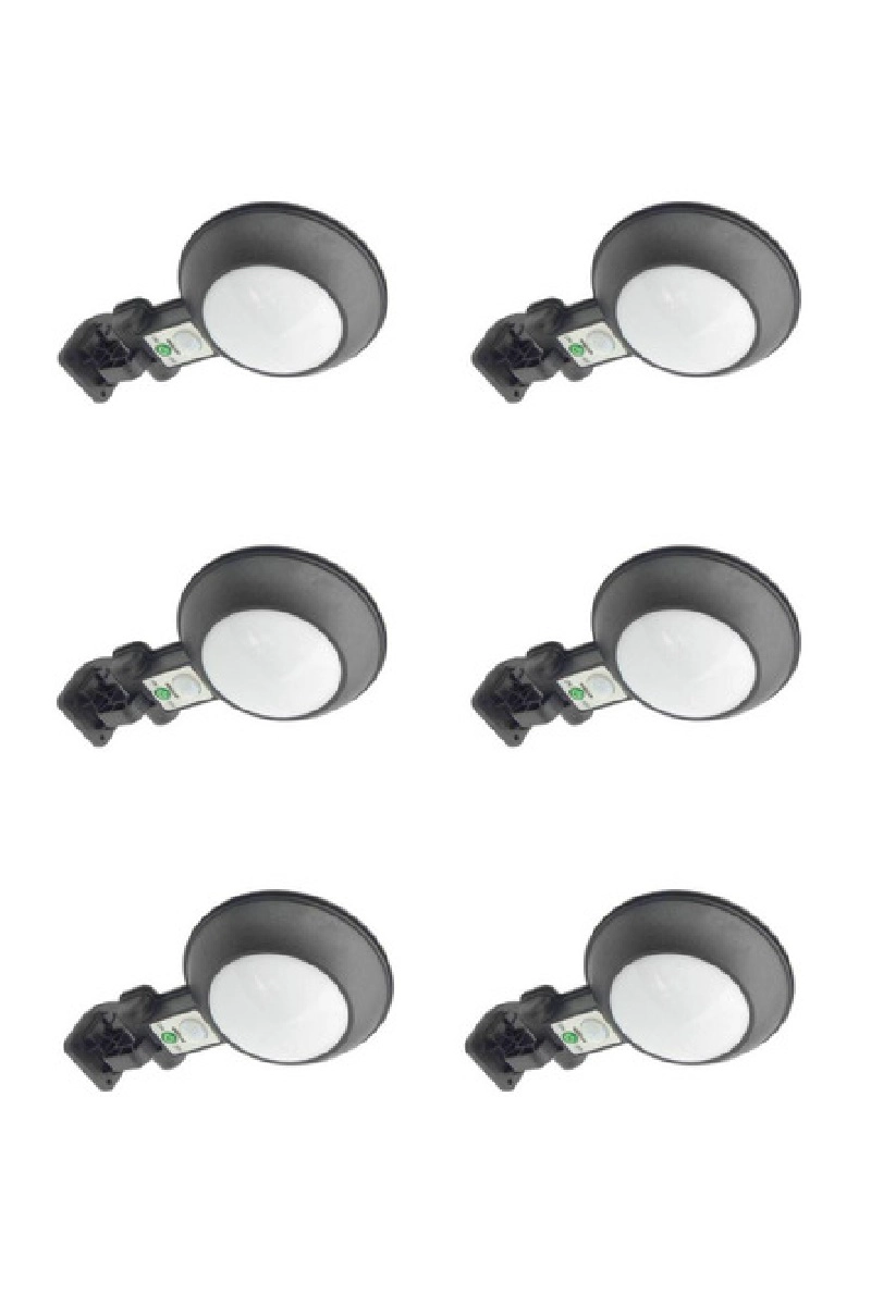 PACK DE 6 FOCOS SOLARES LED 100W PARA EXTERIOR - 1