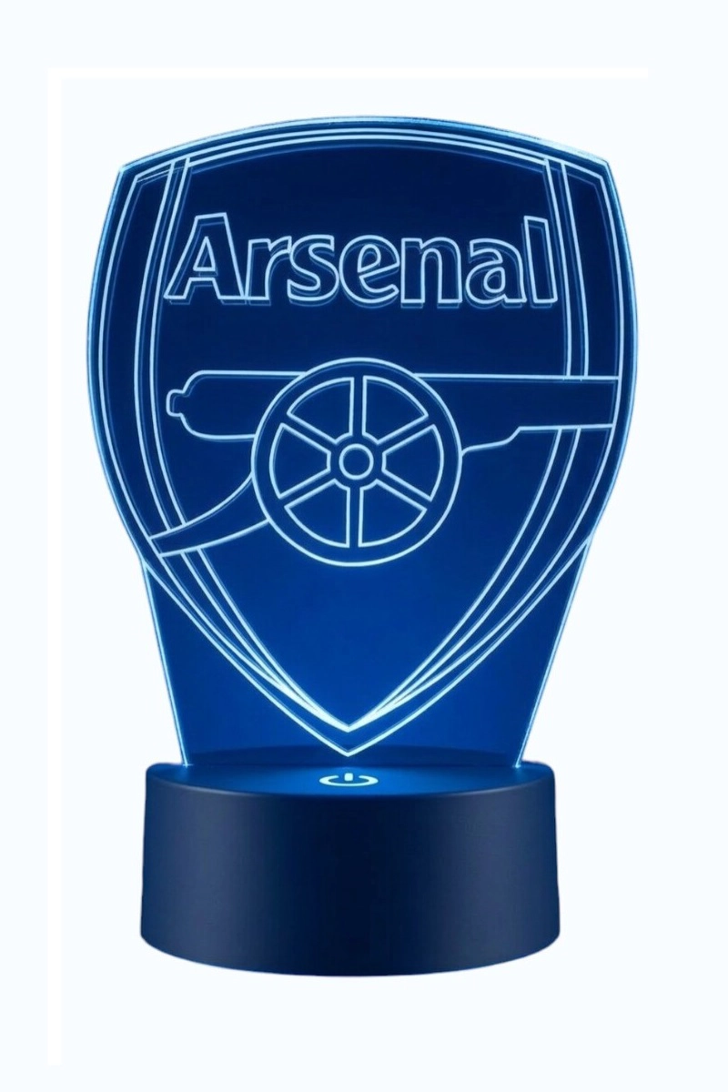 LAMPARA ILUSION 3D ARSENAL DE 7 COLORES - 2