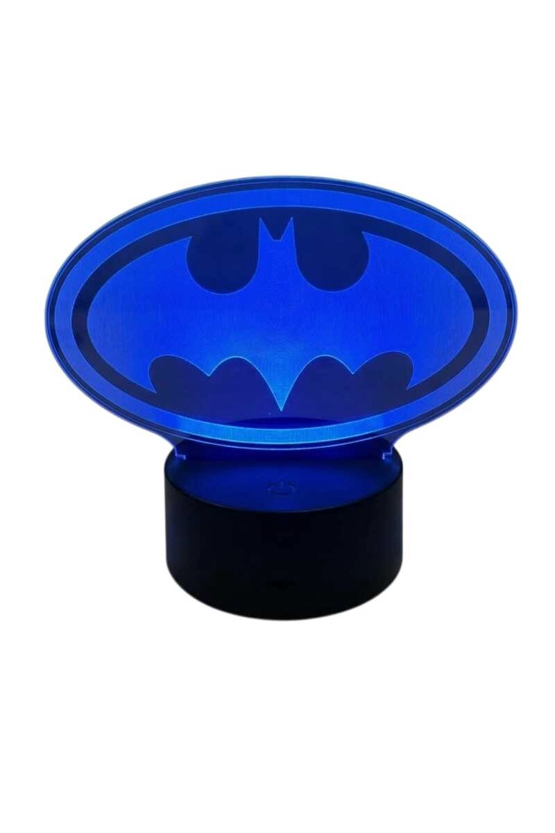 LAMPARA ILUSION 3D BATMAN LOGO DE 7 COLORES - 2
