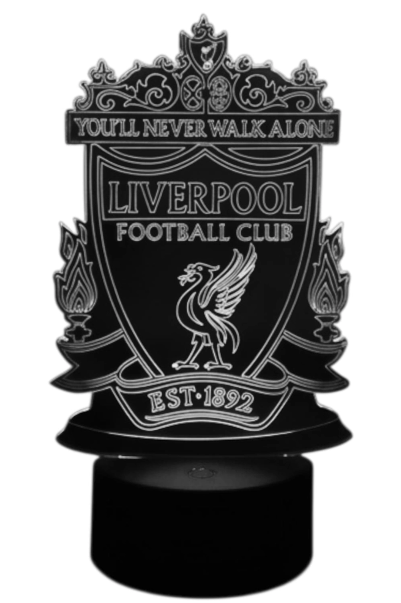 LAMPARA ILUSION 3D LIVERPOOL DE 7 COLORES - 2