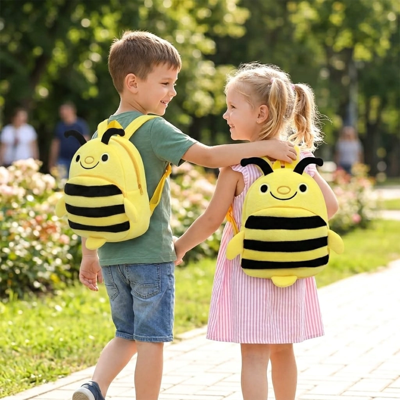 MOCHILA INFANTIL DE PELUCHE - 3