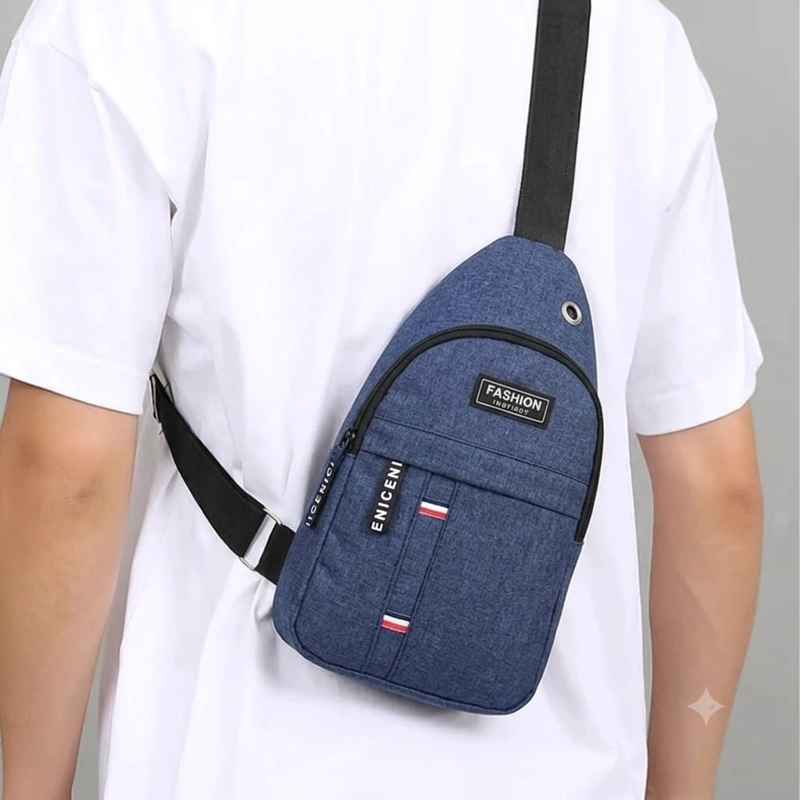 MORRAL PECHERA CRUZADO CON SALIDA AUDIFONOS - 8