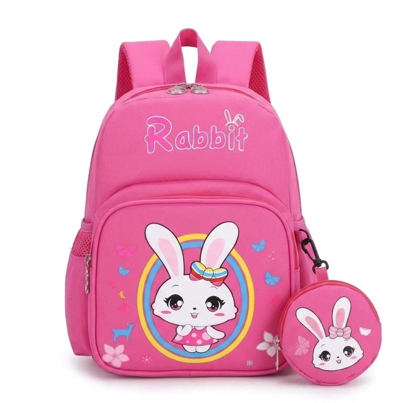 MOCHILA INFANTIL CON MONEDERO DISEÑOS ANIMADOS - 3