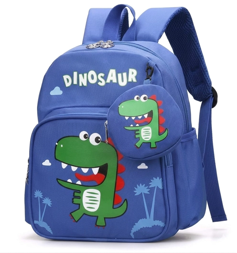 MOCHILA INFANTIL CON MONEDERO DISEÑOS ANIMADOS - 4