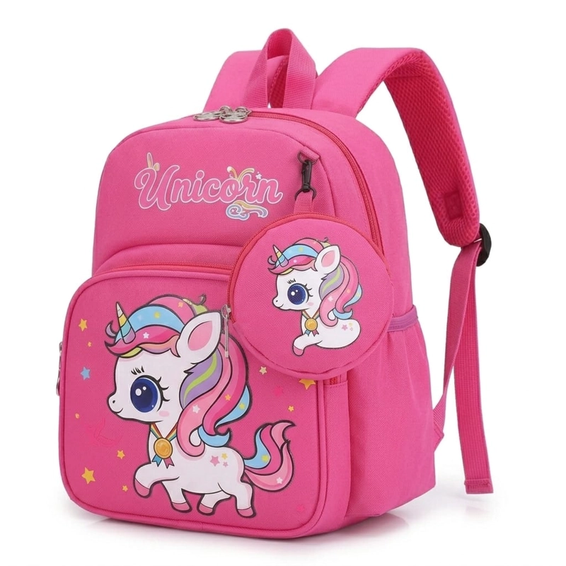 MOCHILA INFANTIL CON MONEDERO DISEÑOS ANIMADOS - 5