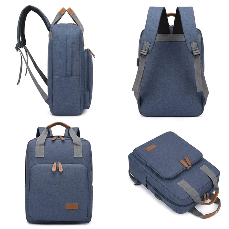 SET DE MOCHILA 3 EN 1 (MOCHILA, BANDOLERA Y ESTUCHE) - 7