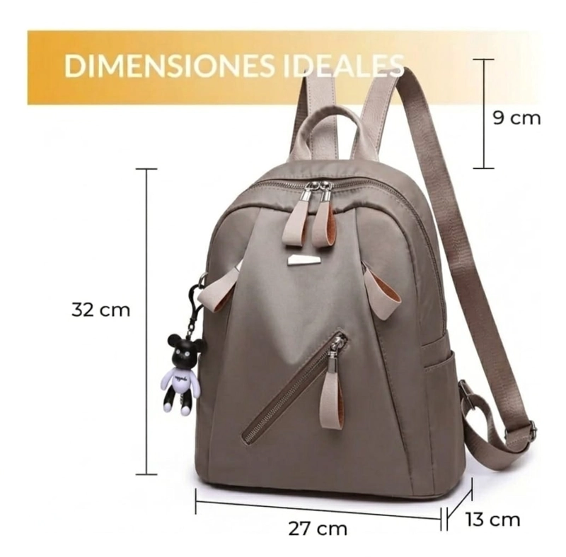 MOCHILA URBANA CASUAL PARA MUJER - 5