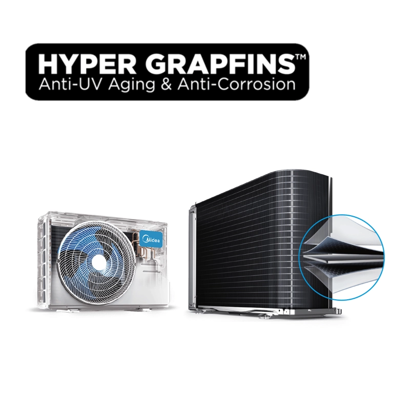 AIRE ACONDICIONADO SPLIT MURO 9000BTU INVERTER MIDEA XTREME DURA - 4