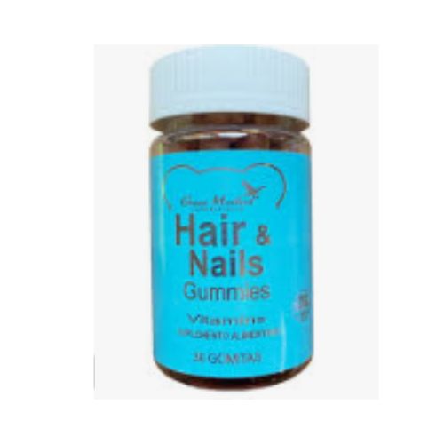 HAIR AND NAILS X 60 GOMITAS MASTICABLES - 1