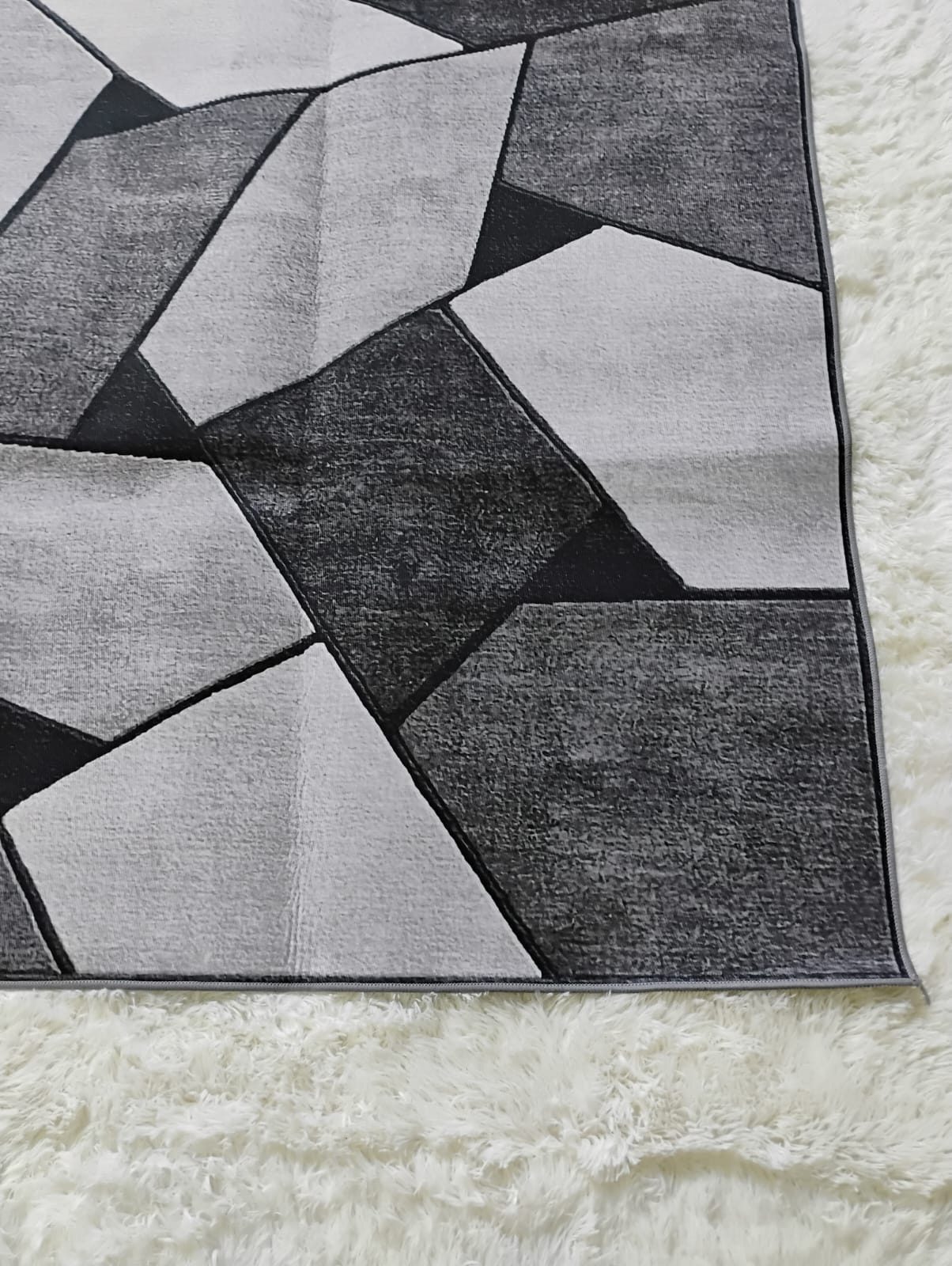 ALFOMBRA GRIS PIEDRA 160X200 CM - 2
