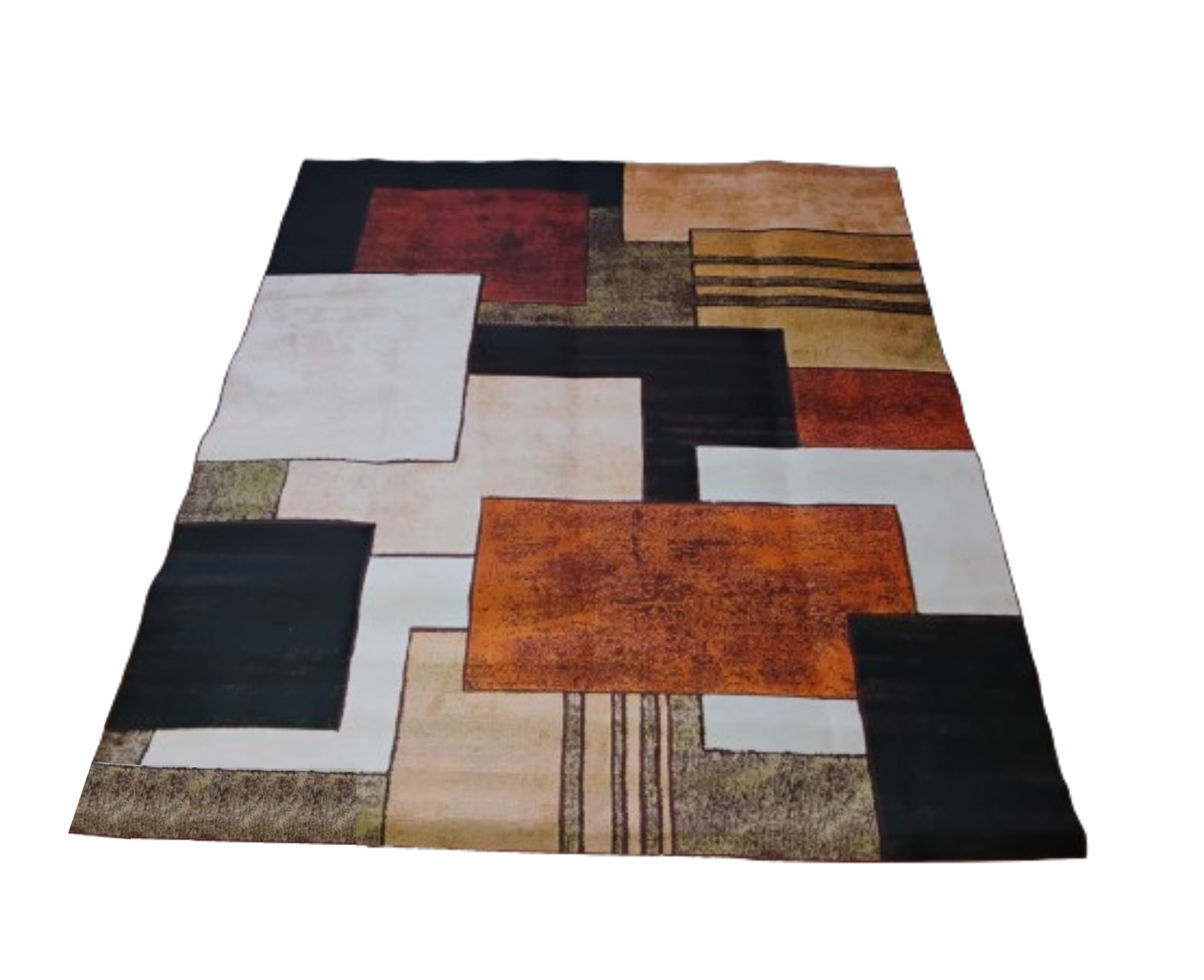 ALFOMBRA MARRON TERIS 160X200 CM - 1