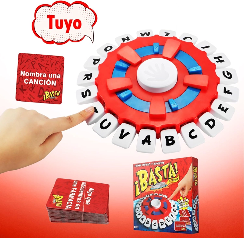 BASTA PIENSA RAPIDO JUEGO DE MESA DIVERSION HABILIDAD E INGENIO. - 2