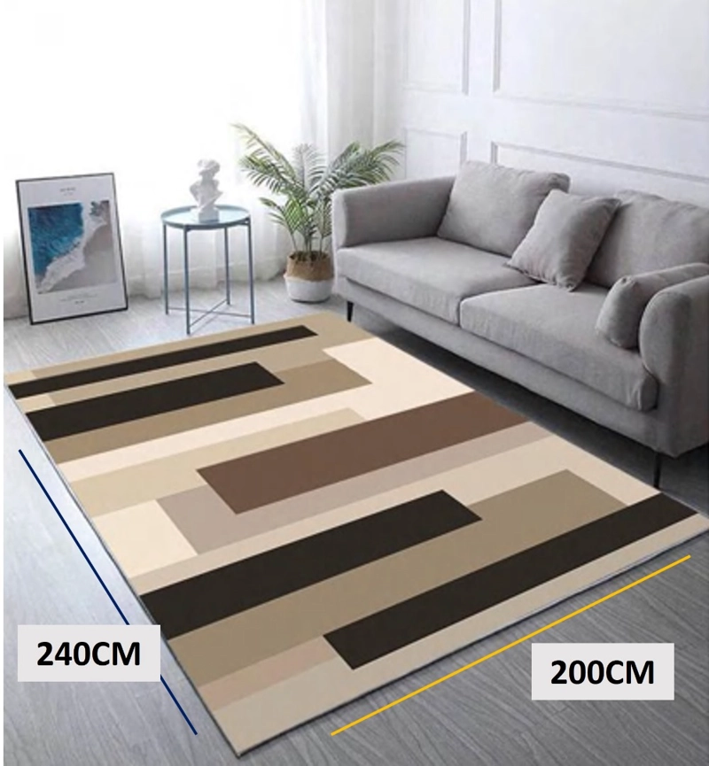 ALFOMBRA MODERNA 200X240 TETRIS DISEÑO ELEGANTE ANTIDESLIZANTE WM - 3