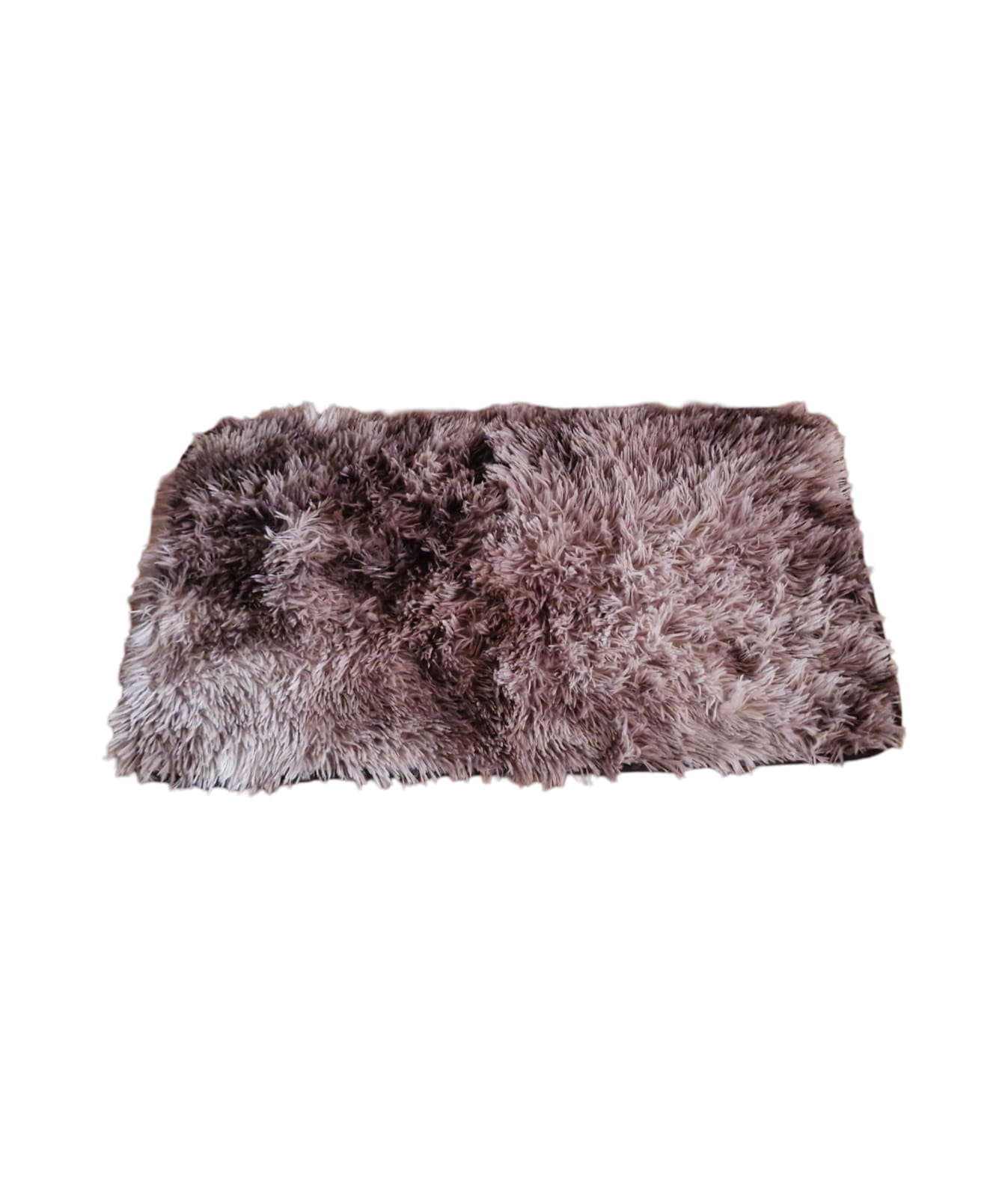 ALFOMBRA SHAGGY PELUDAS CAFE JASPEADO 50 X 80 CM - 3