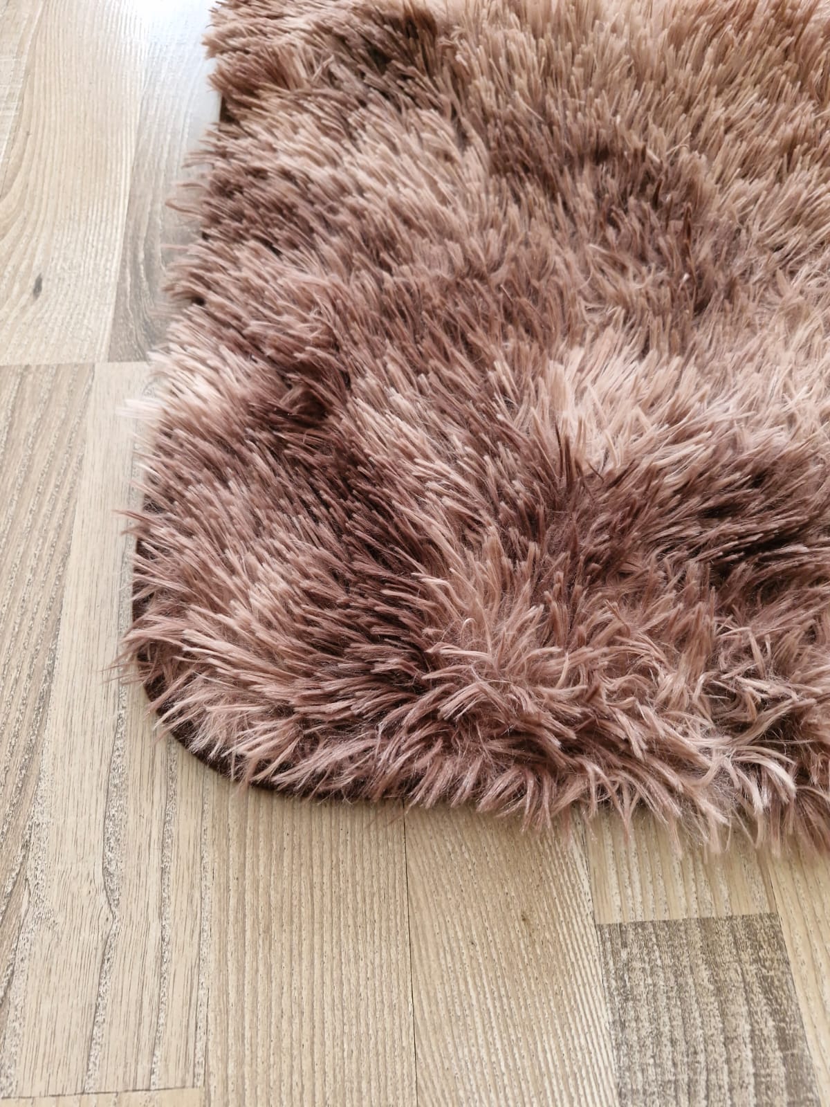 ALFOMBRA SHAGGY PELUDAS CAFE JASPEADO 50 X 80 CM - 4